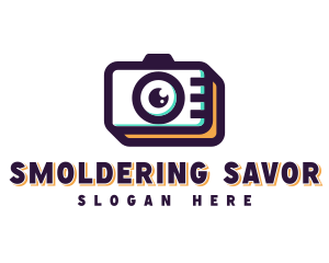 Camera Photoshoot Photographer logo design