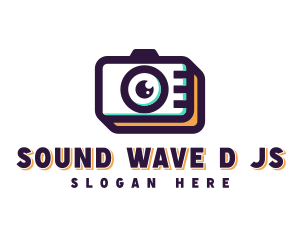 Camera Photoshoot Photographer logo design