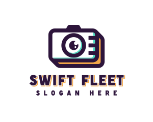 Camera Photoshoot Photographer logo design