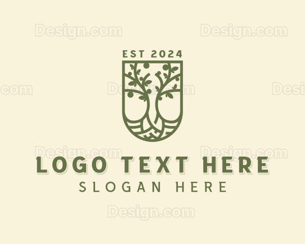 Eco Planting Shield Logo