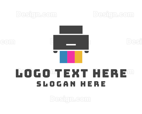 Print Printer Ink Logo