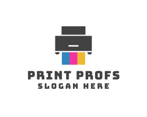 Print Printer Ink logo design