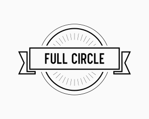 Hipster Circle Badge logo design