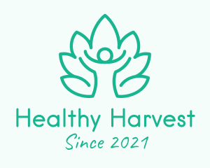 Healthy Lifestyle Person logo design