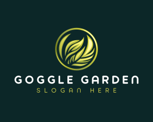 Leaf Lawn Landscaping logo design