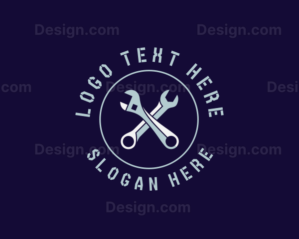 Wrench Construction Handyman Logo