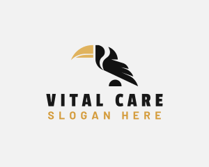 Toucan Bird Beak Logo