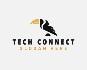 Toucan Bird Beak logo