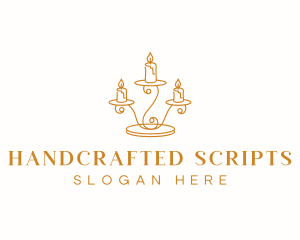 Handcrafted Candle Decor logo design