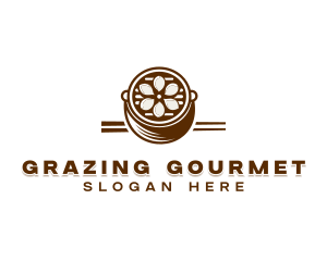 Steamed Bun Soup Cuisine logo design