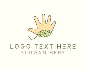 Handmade Hand Palm logo