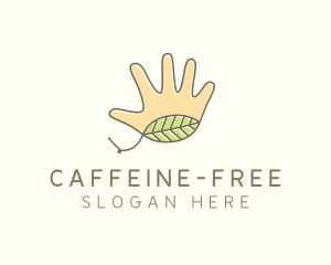 Handmade Hand Palm logo design