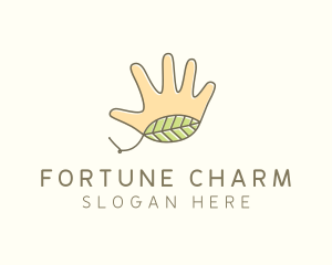 Handmade Hand Palm logo design