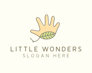 Handmade Hand Palm logo design