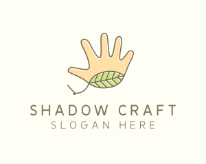 Handmade Hand Palm logo design