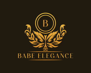 Elegant Flower Boutique logo design