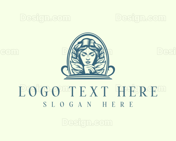 Elegant Beauty Woman Logo