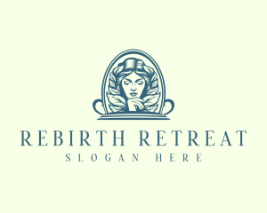 Elegant Beauty Woman logo
