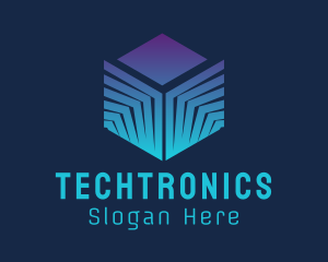 Digital Electronics Cube logo