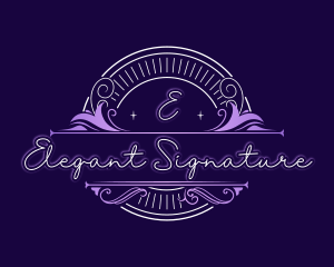 Elegant Luxury Business logo design