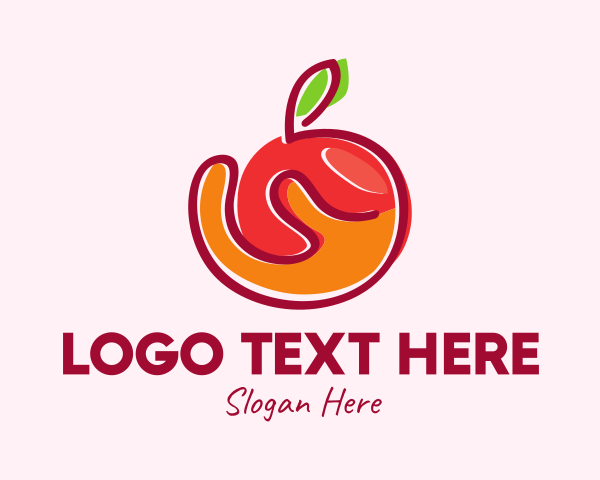 Apple Picking logo example 4