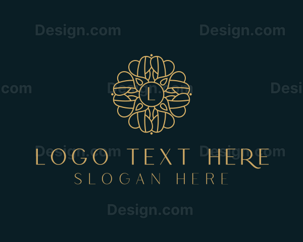 Elegant Flower Garden Logo