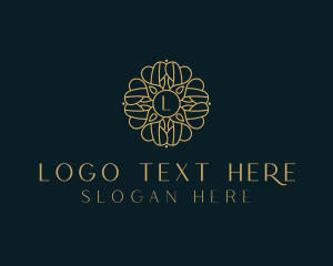 Elegant Flower Garden Logo