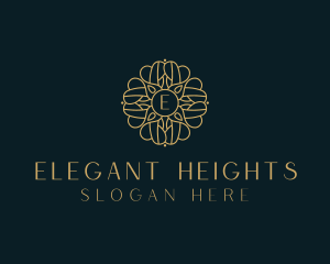 Elegant Flower Garden logo design