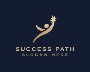 Leadership Star Success logo design