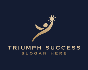 Leadership Star Success logo design