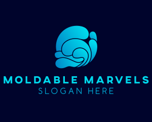 Slime  Water Wave logo