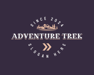 Mountaineering Adventure Travel logo design