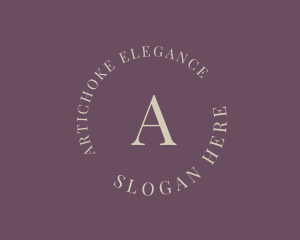 Luxury Elegant Salon logo design