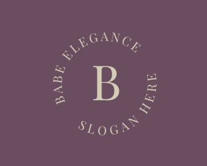 Luxury Elegant Salon logo design