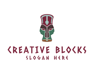 African Totem Relic logo design