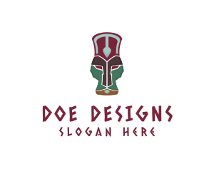 African Totem Relic logo design