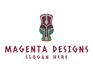 African Totem Relic logo design