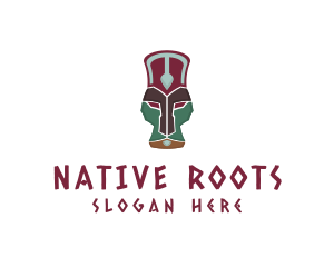 African Totem Relic logo design