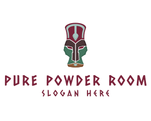 African Totem Relic logo design