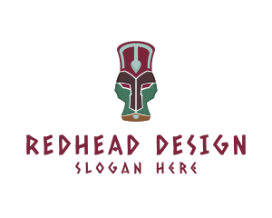 African Totem Relic logo design