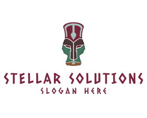 African Totem Relic logo design