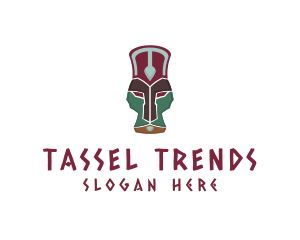 African Totem Relic logo design