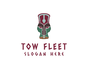 African Totem Relic logo design