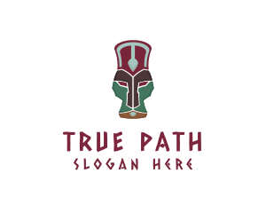 African Totem Relic logo design