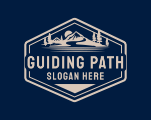 Mountain Path Adventure logo design