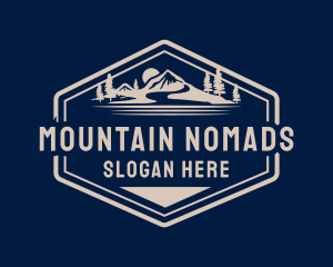 Mountain Path Adventure logo design