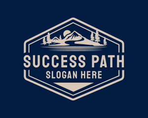 Mountain Path Adventure logo design