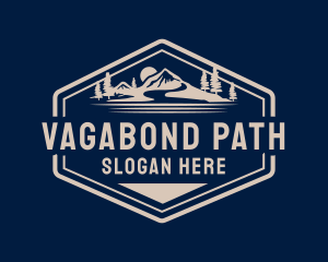 Mountain Path Adventure logo design