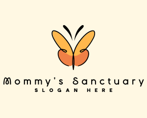 Butterfly Insect Sanctuary logo design