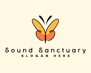 Butterfly Insect Sanctuary logo design